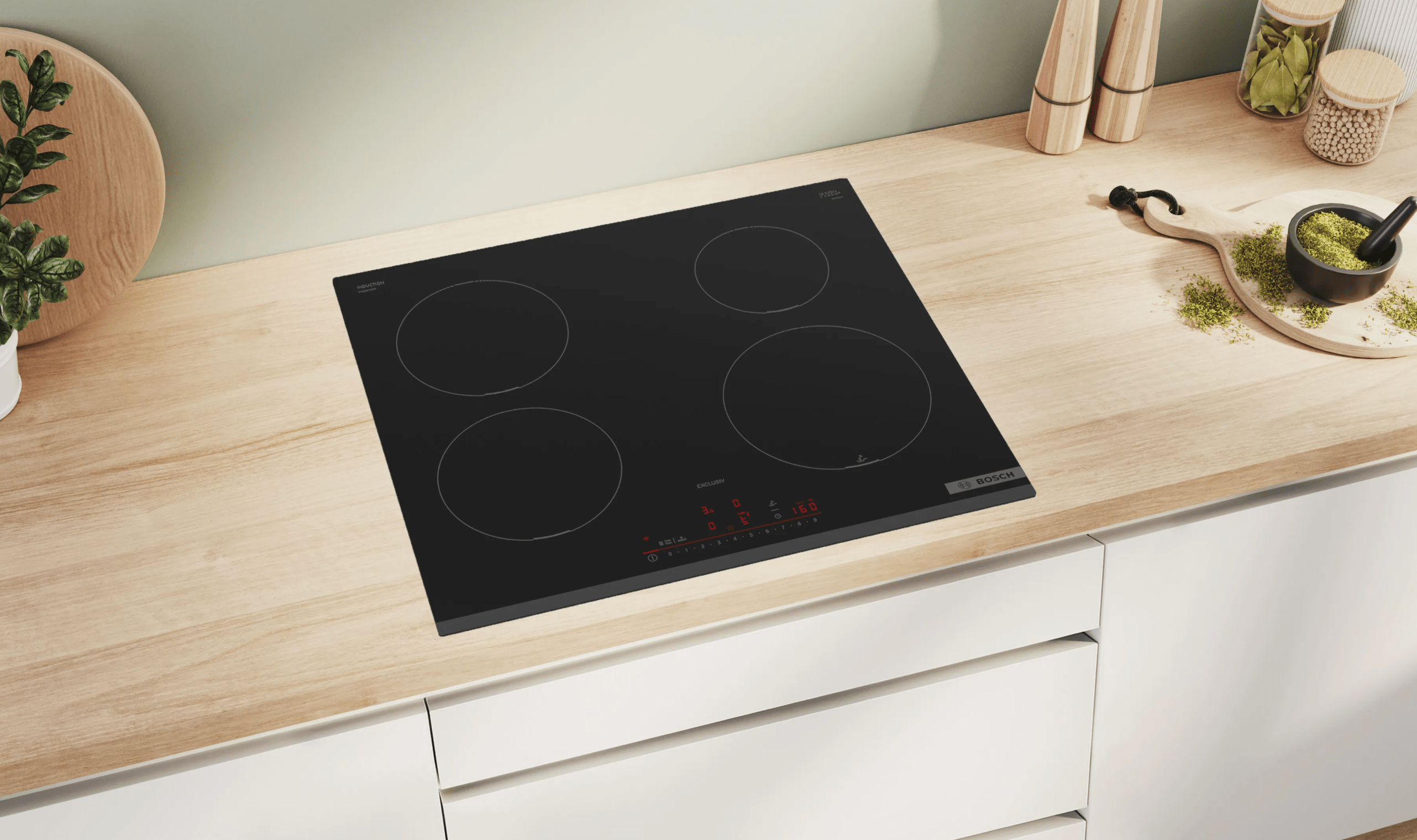 BOSCH PIE631HC1M SERIE 6 inductiekookplaat - 60cm BOSCH PIE631HC1M SERIE 6 inductiekookplaat - 60cm