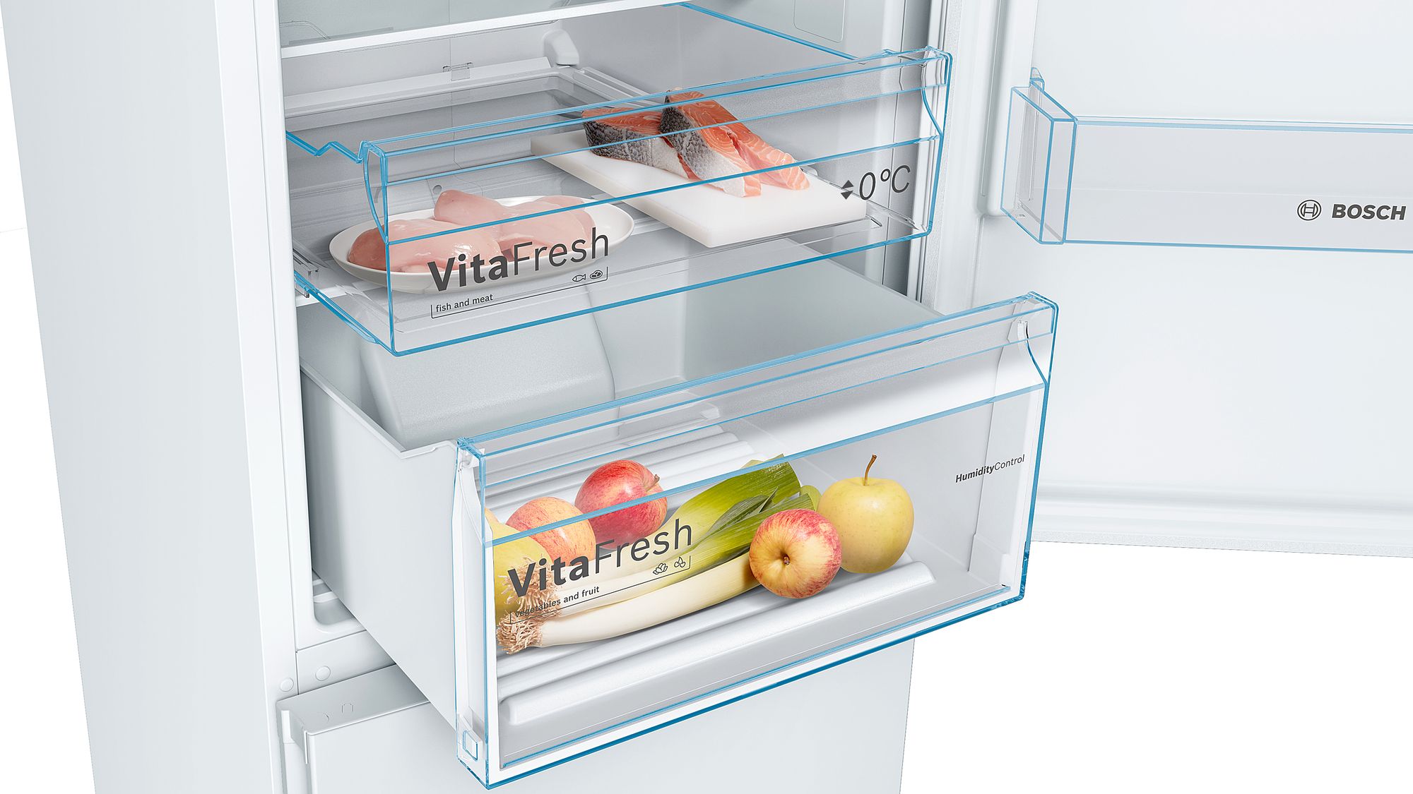 BOSCH KGN36VWED SERIE 4 vrijstaande koel-/vriescombinatie - 186cm