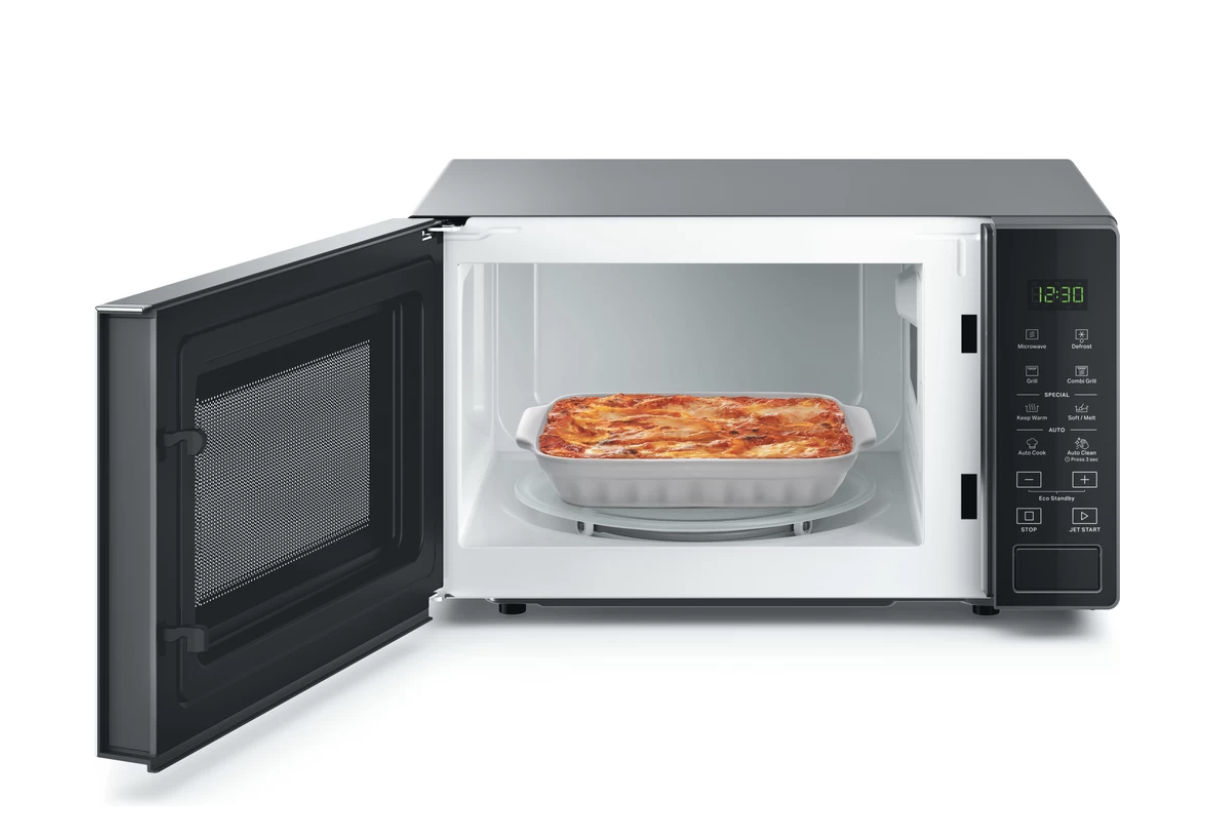 WHIRLPOOL WHMWP203SB vrijstaande microgolfoven met grill - 26cm WHIRLPOOL WHMWP203SB vrijstaande microgolfoven met grill - 26cm