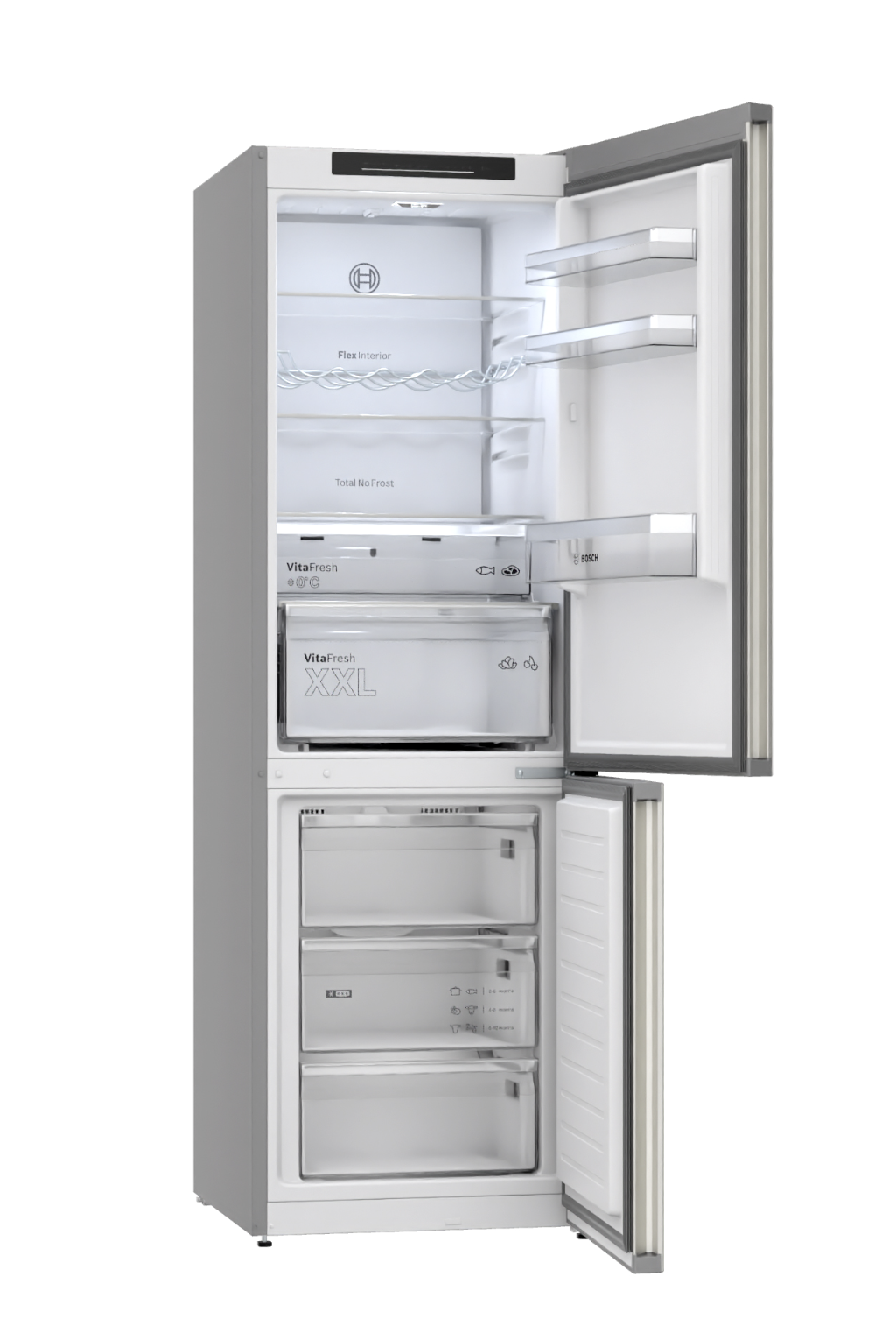 BOSCH KGN362LAF Series 4 koel-/vriescombinatie - 186cm