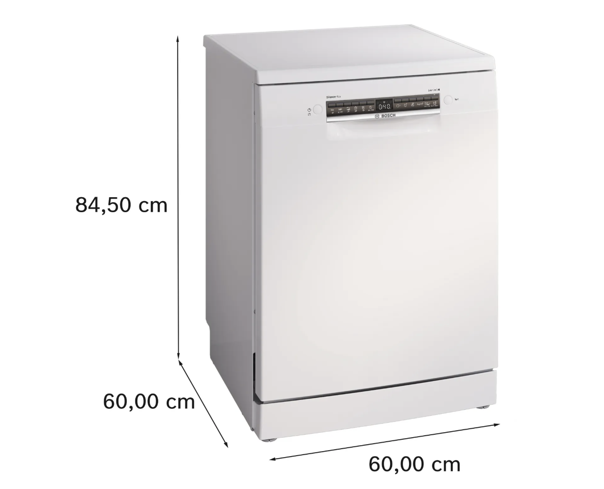 BOSCH SMS4EVW09E Series 4 vrijstaande vaatwasser