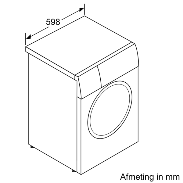 SIEMENS WG56B2AWFG IQ700 wasmachine