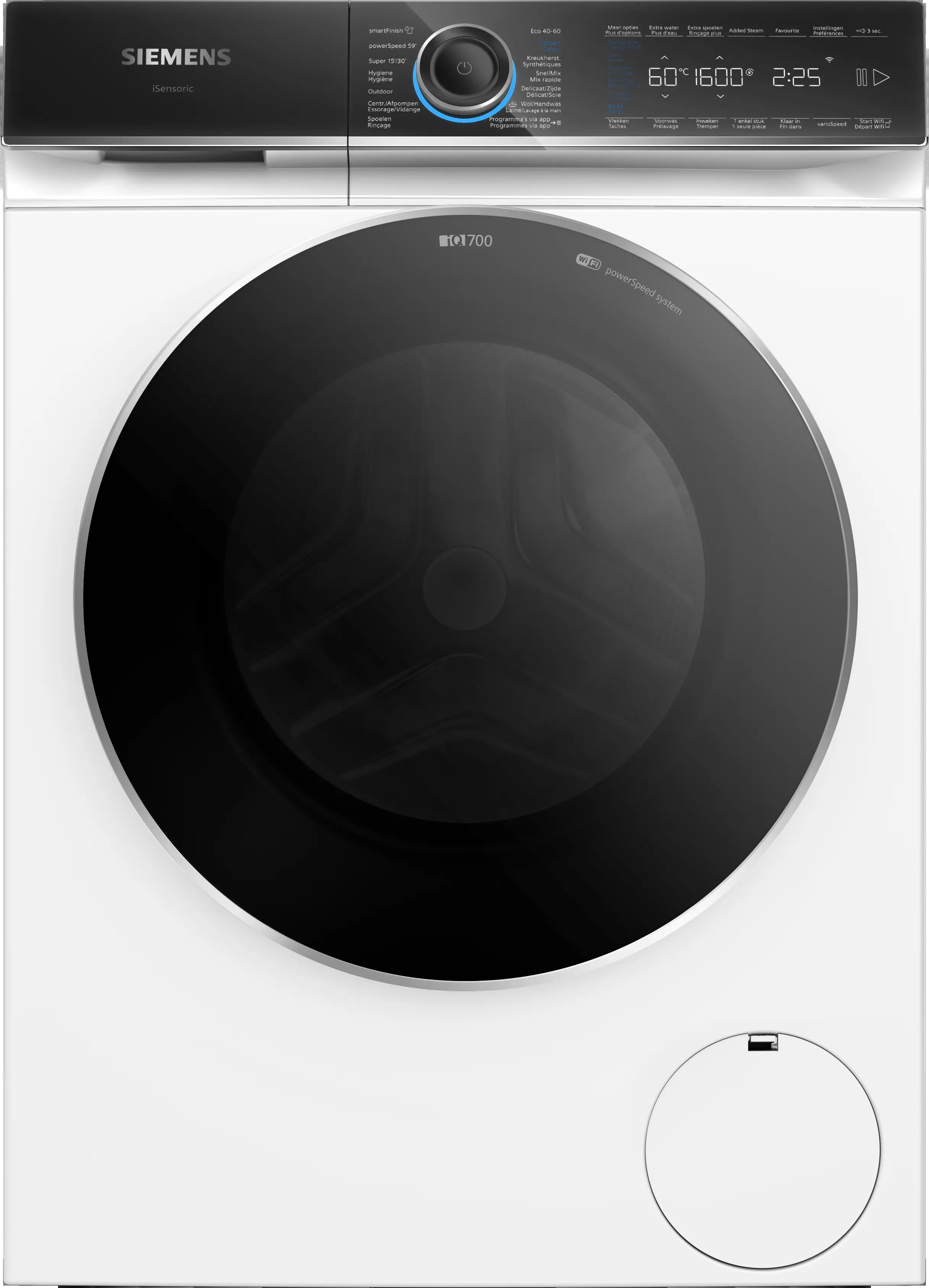 SIEMENS WG56B20EFG iQ700 Wasmachine 10 kg met stoom