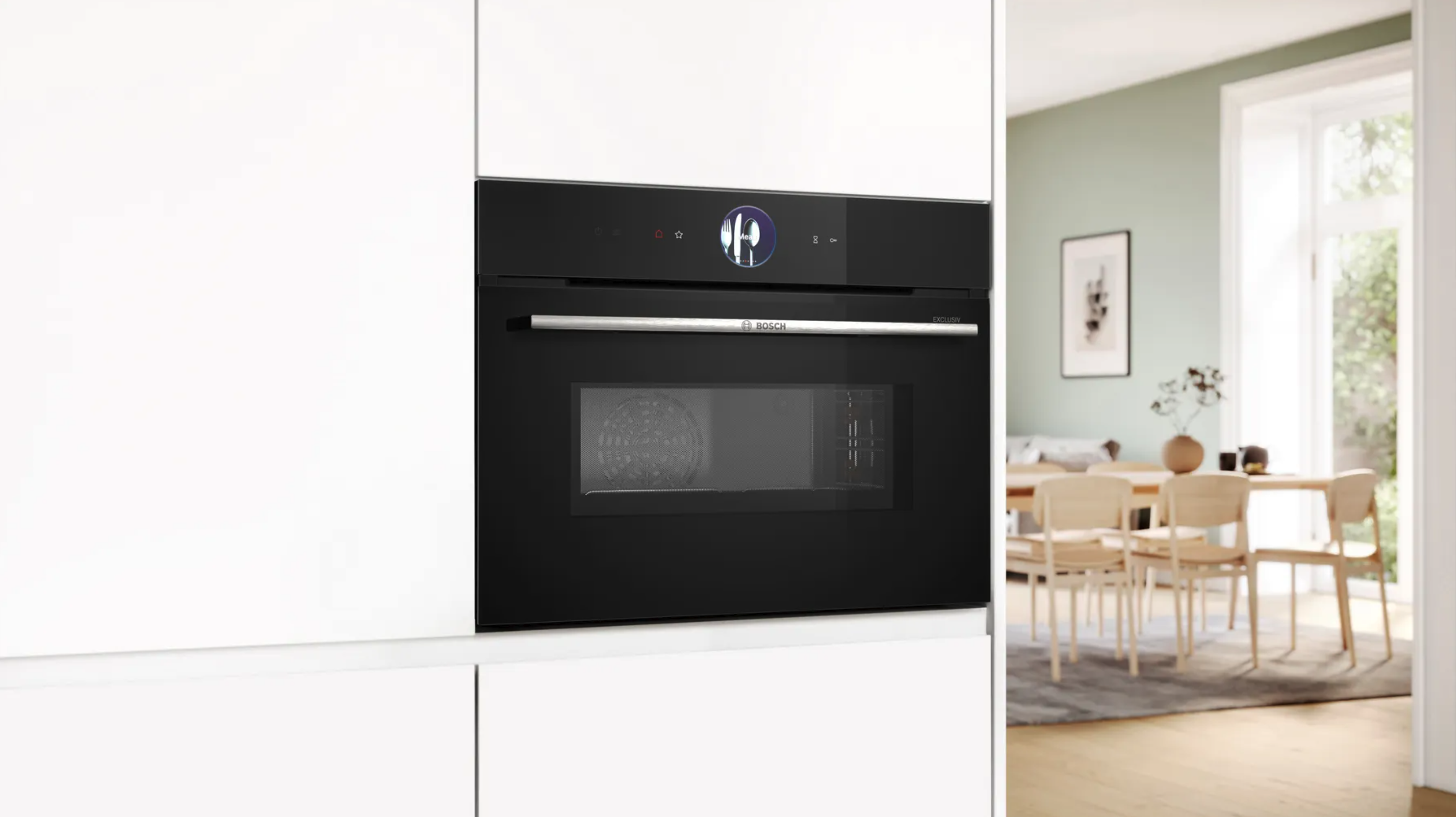 BOSCH CMG736AB1F SERIE 8 multifunctionele oven met microgolfoven - 60cm