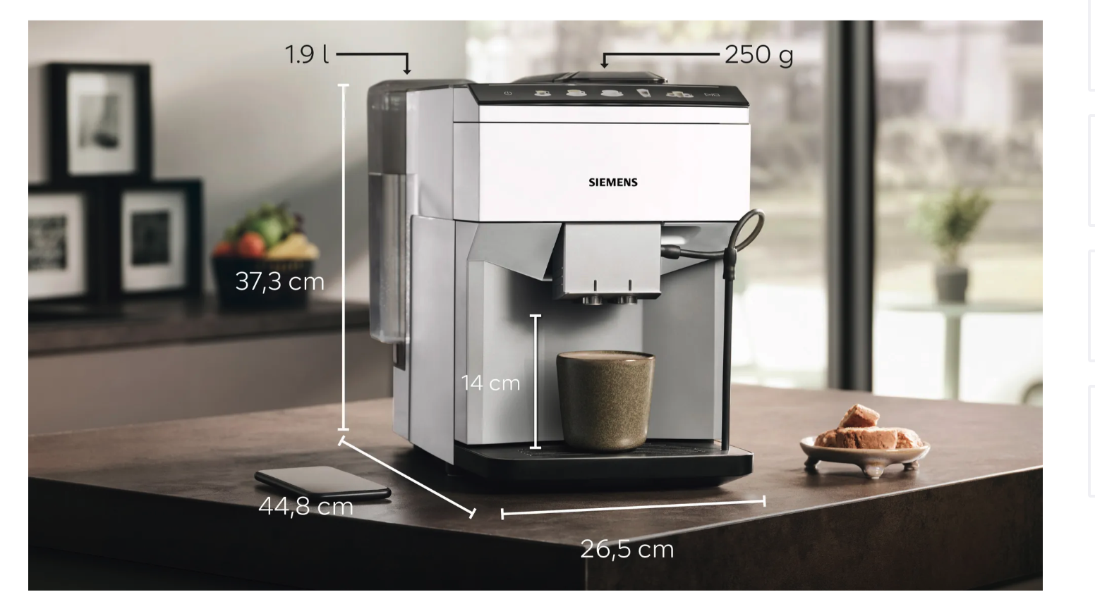 SIEMENS TP515R02 EQ500 espresso machine SIEMENS TP515R02 EQ500 espresso machine