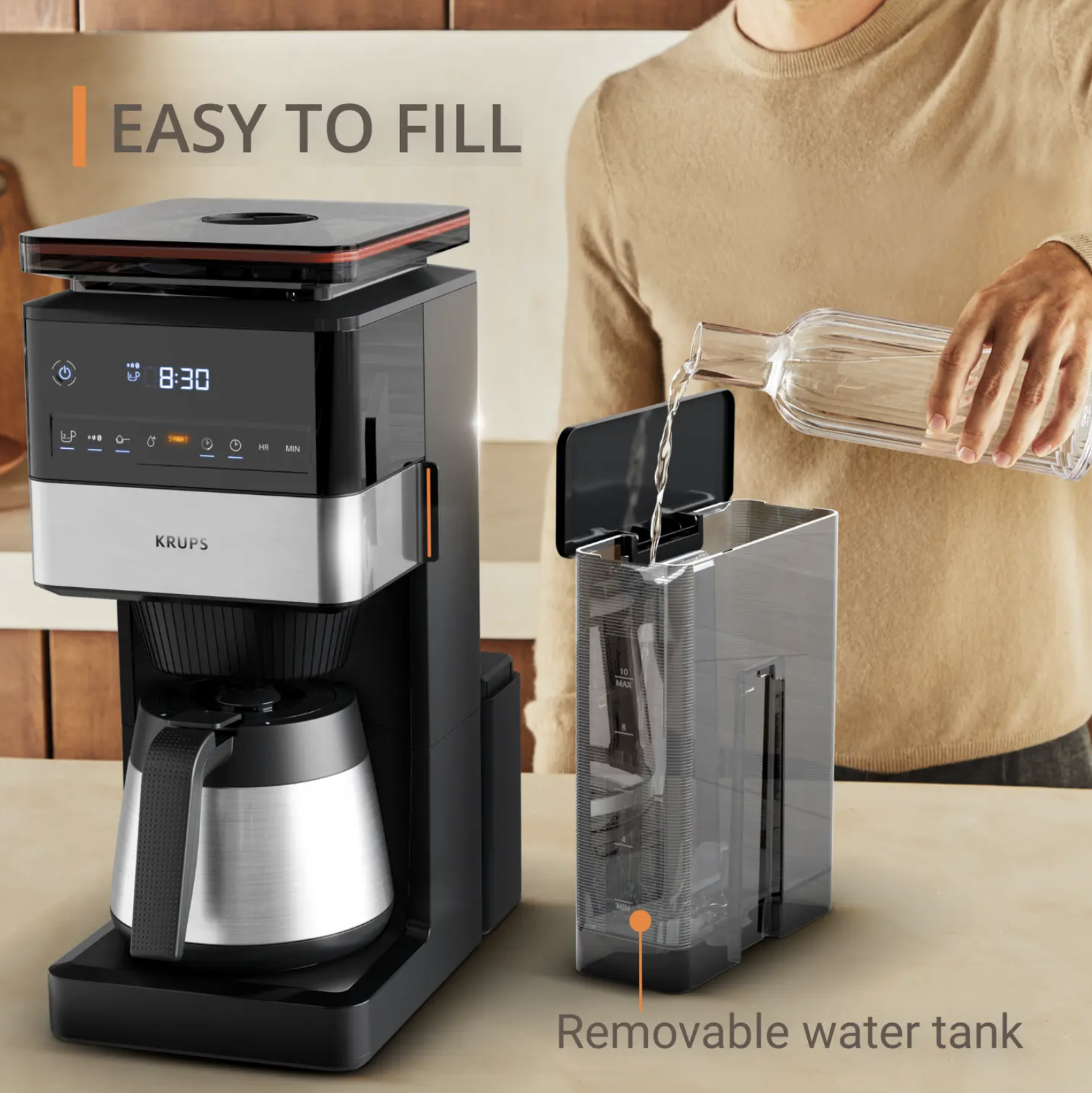 KRUPS KRKT842810 koffiezetapparaat