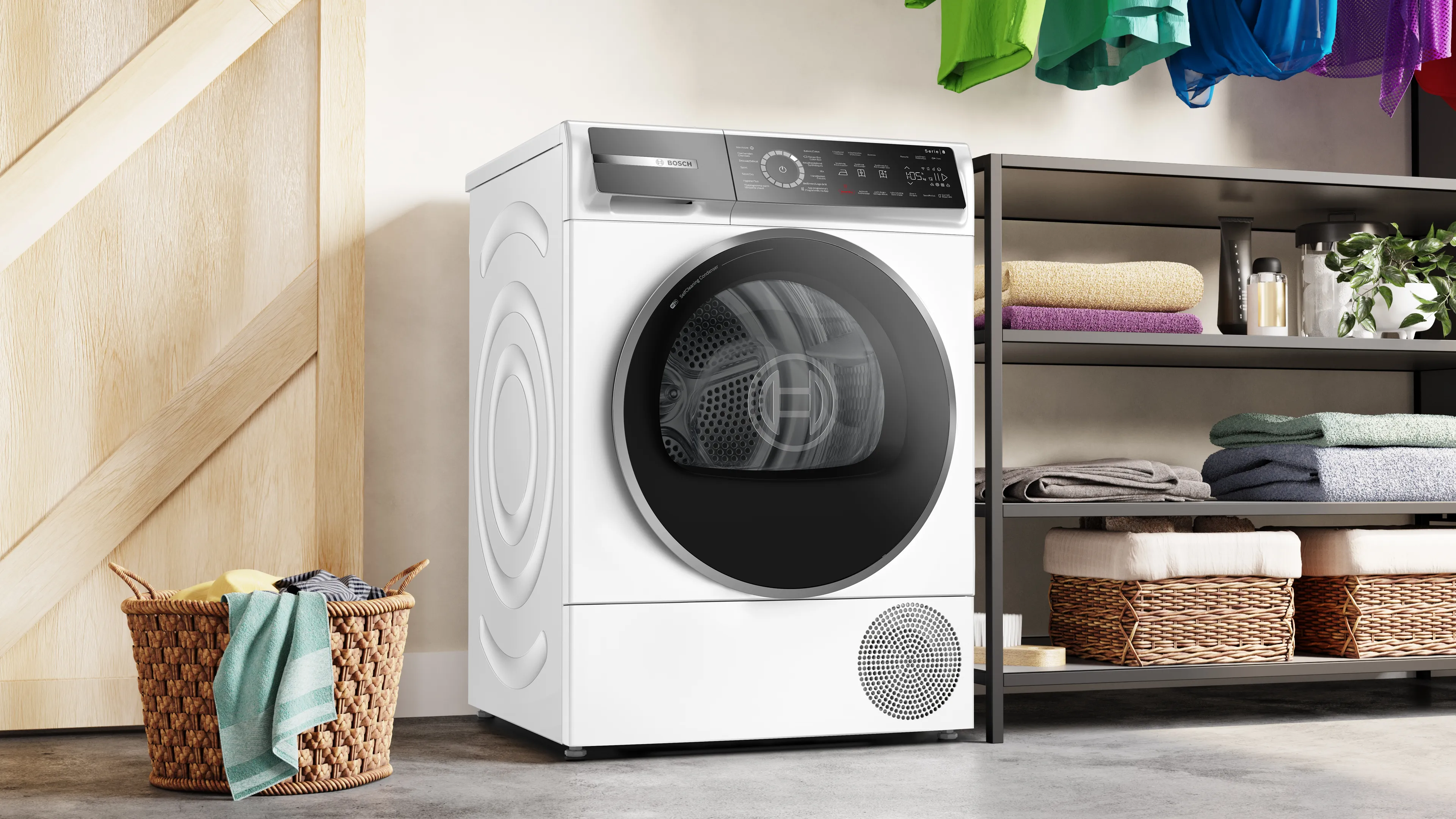BOSCH WQB246C4FG SERIE 8 droogkast BOSCH WQB246C4FG SERIE 8 droogkast