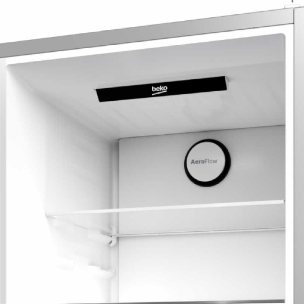 BEKO B5RCNE3651HXB koel-/vriescombinatie - 186cm BEKO B5RCNE3651HXB koel-/vriescombinatie - 186cm