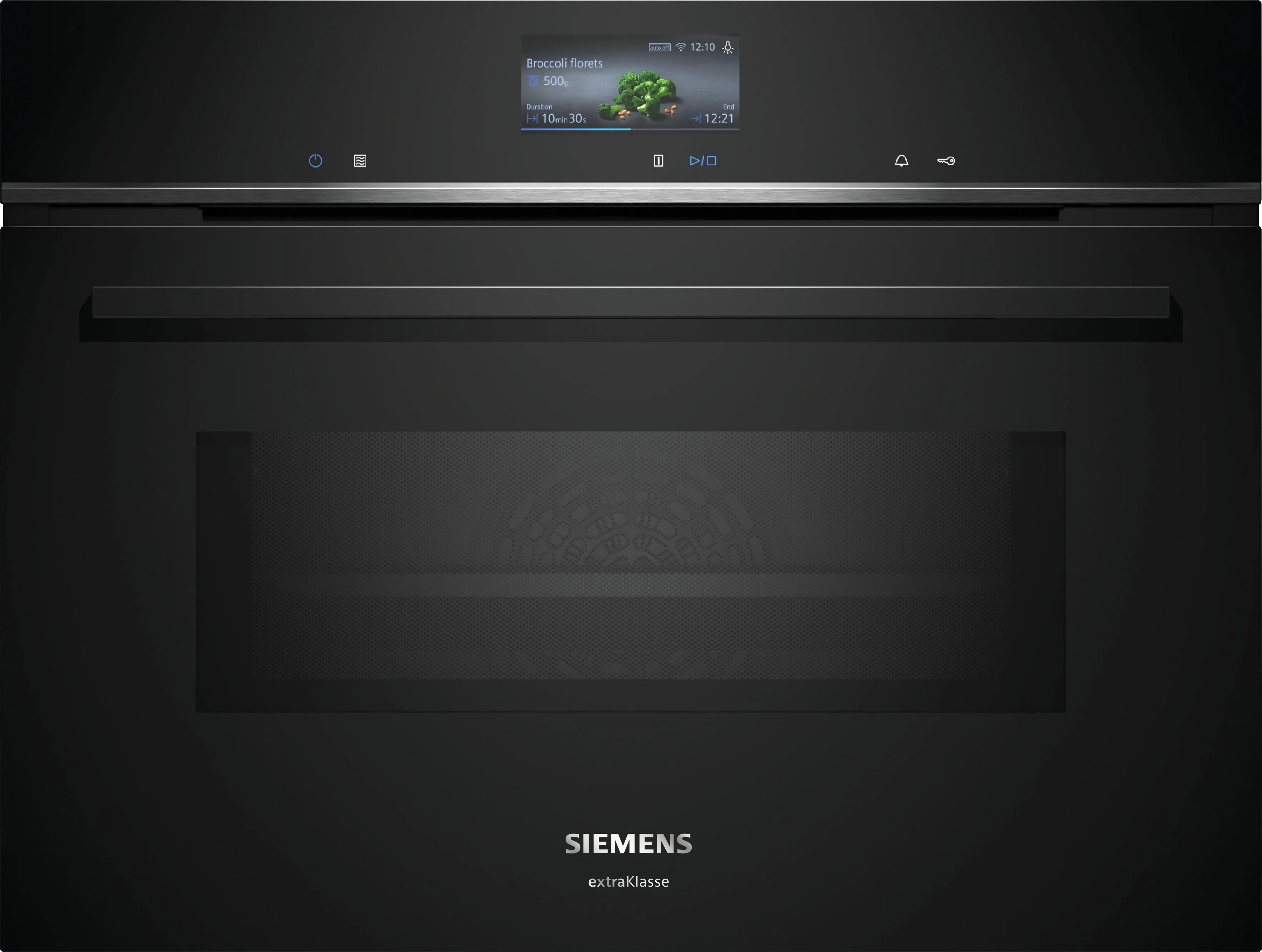 SIEMENS CM776GMB1F IQ700 multifunctionele oven met microgolfoven - 45cm