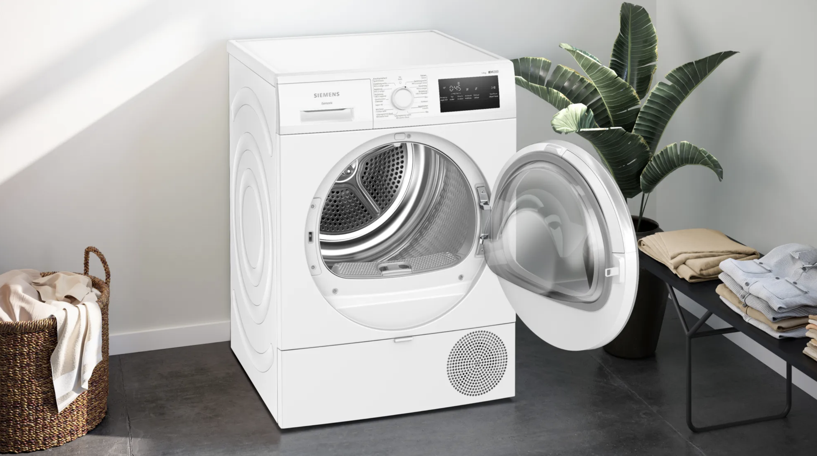 SIEMENS WT45H20WFG iQ300 droogkast