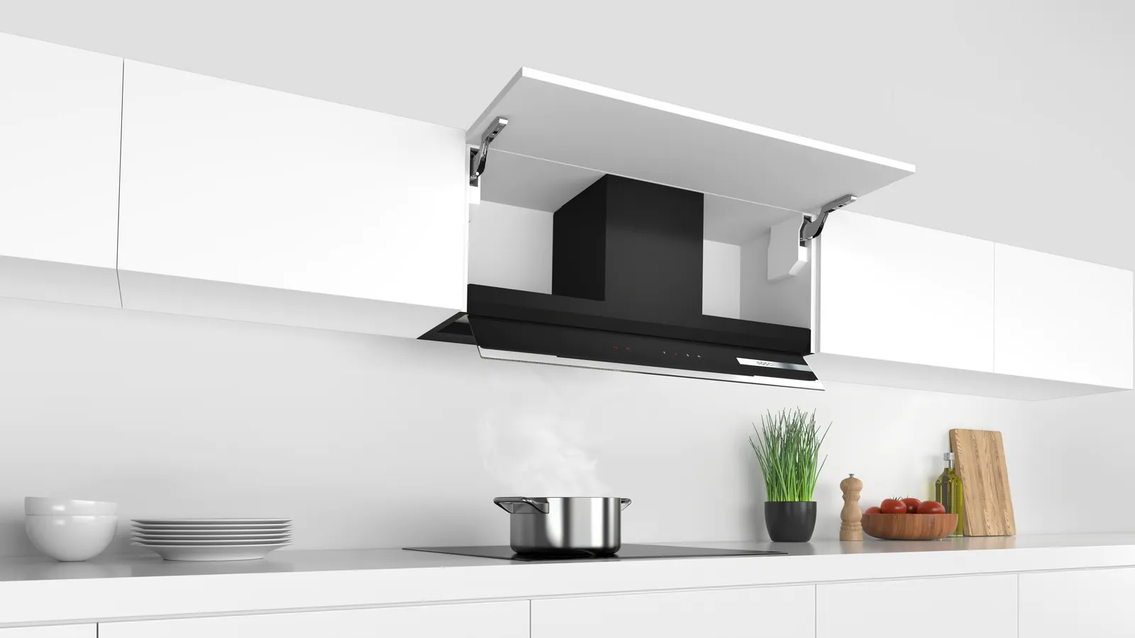 BOSCH DBB97AM60 SERIE 6 geïntegreerde dampkap - 90cm