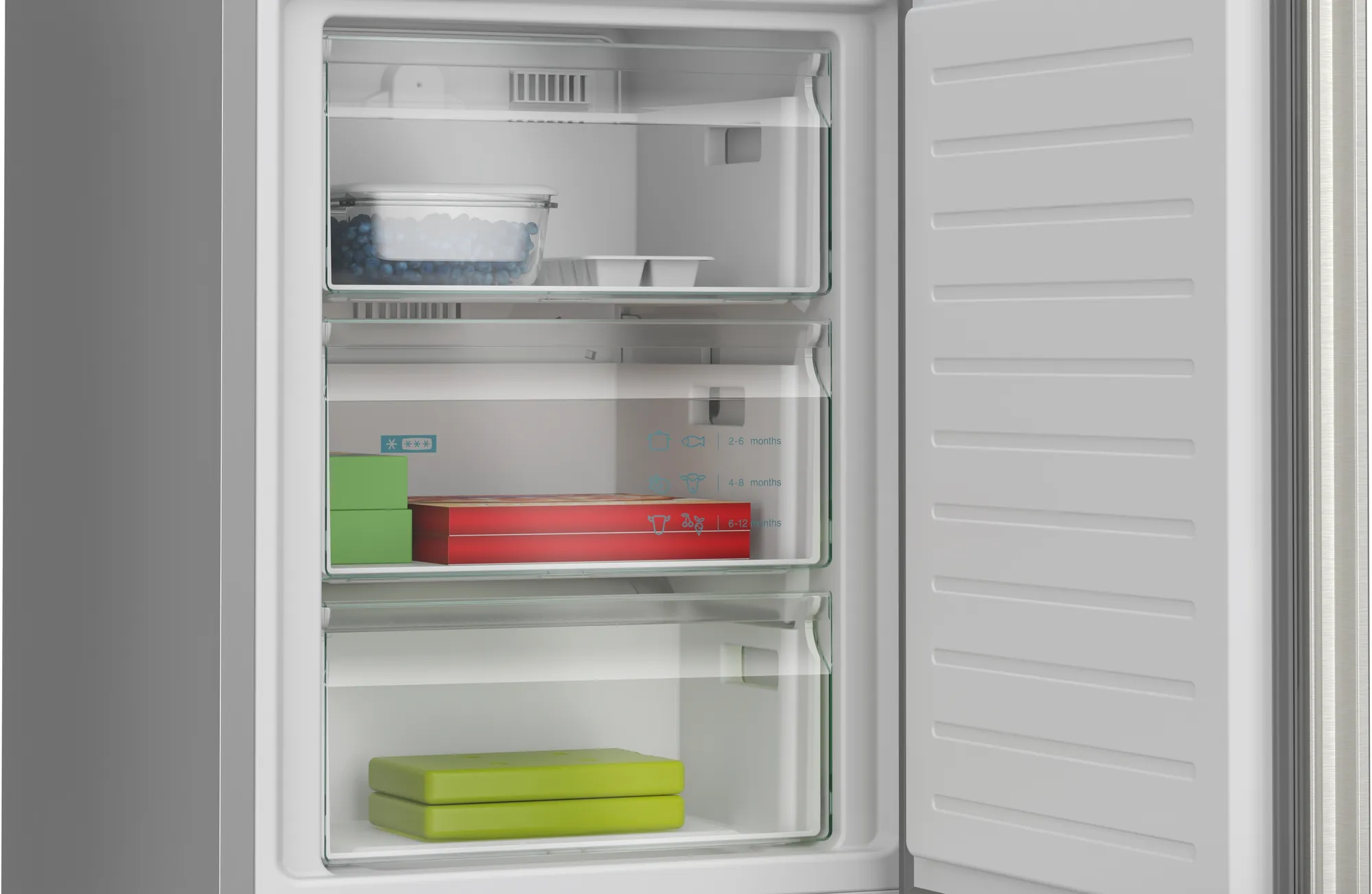 SIEMENS KG39NEIAF IQ500 vrijstaande koel-/vriescombinatie - 203cm