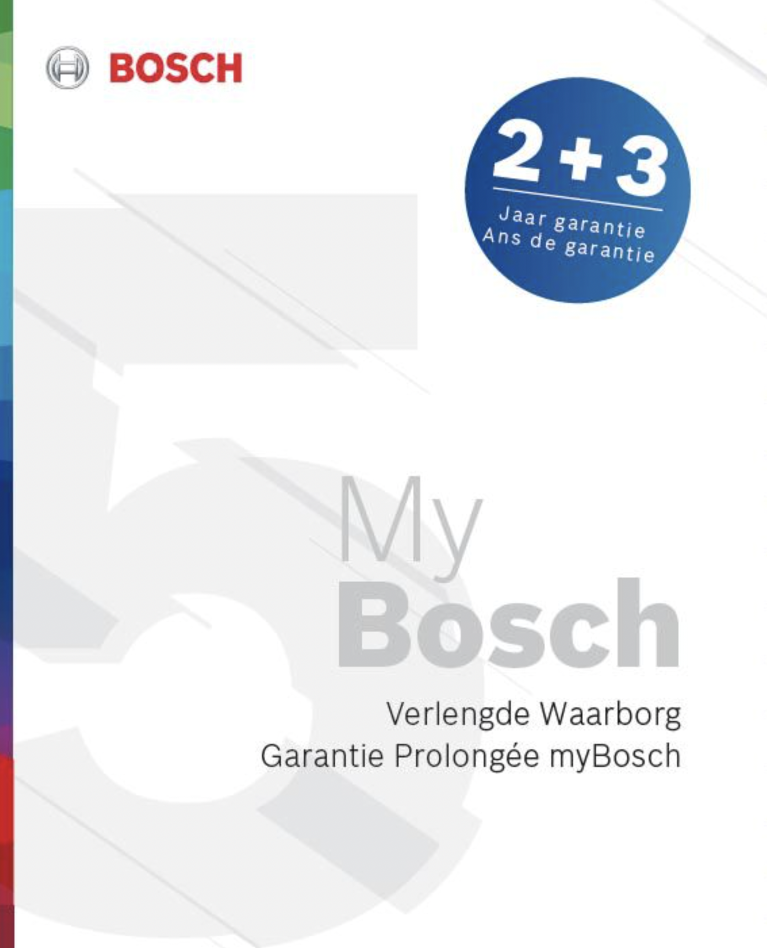 BOSCH Q8BBECEWB2 verlengde waarborg BOSCH Q8BBECEWB2 verlengde waarborg