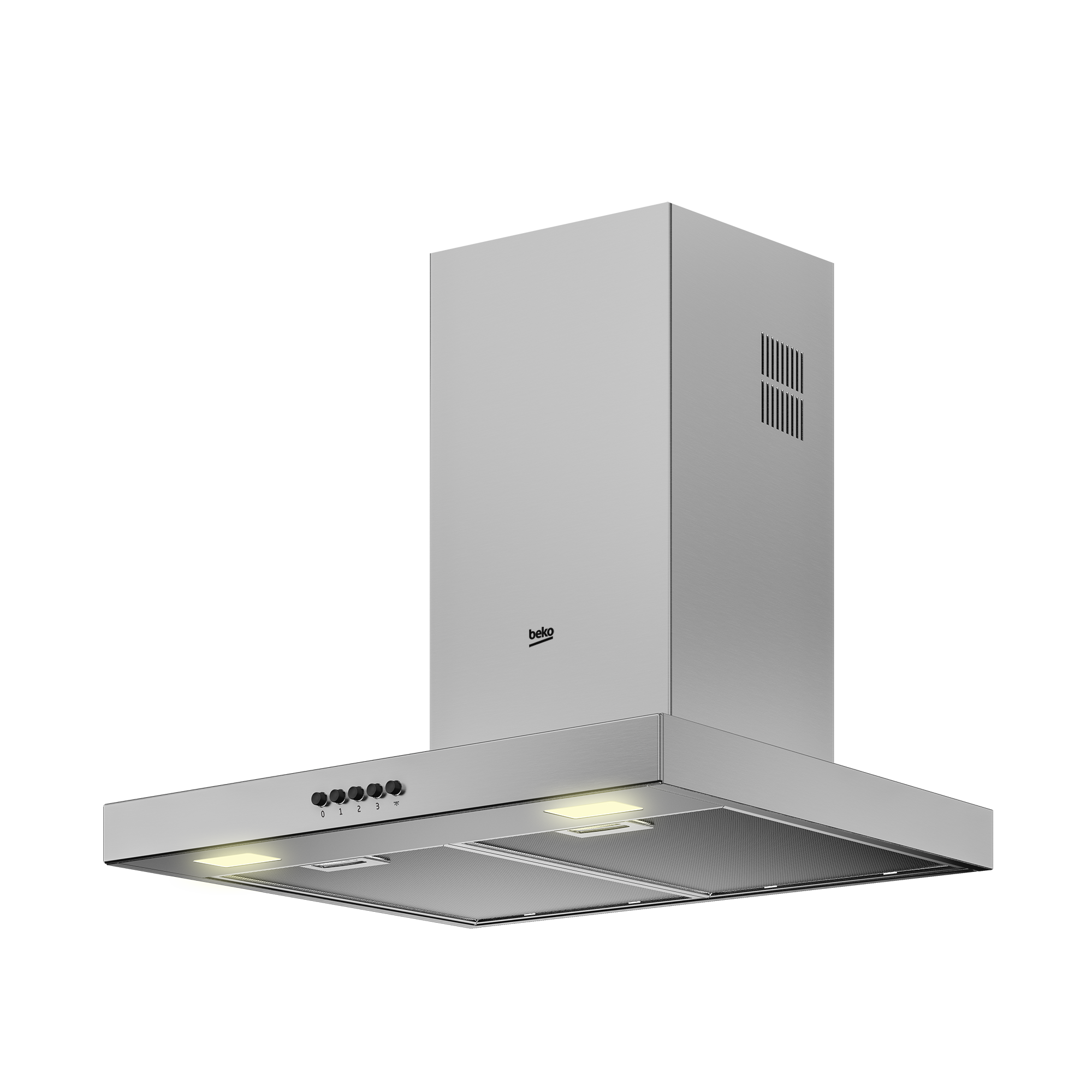 BEKO BHCB66622BX wandschouwdampkap - 60cm BEKO BHCB66622BX wandschouwdampkap - 60cm