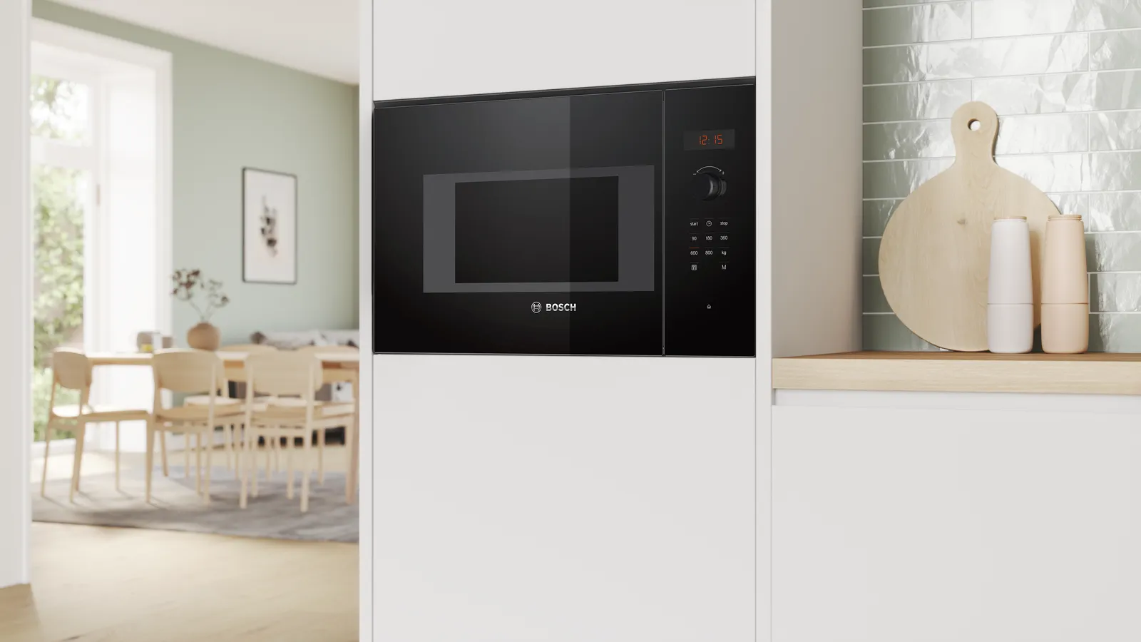 BOSCH BFL523MB1F SERIE 4 microgolfoven - 38cm BOSCH BFL523MB1F SERIE 4 microgolfoven - 38cm