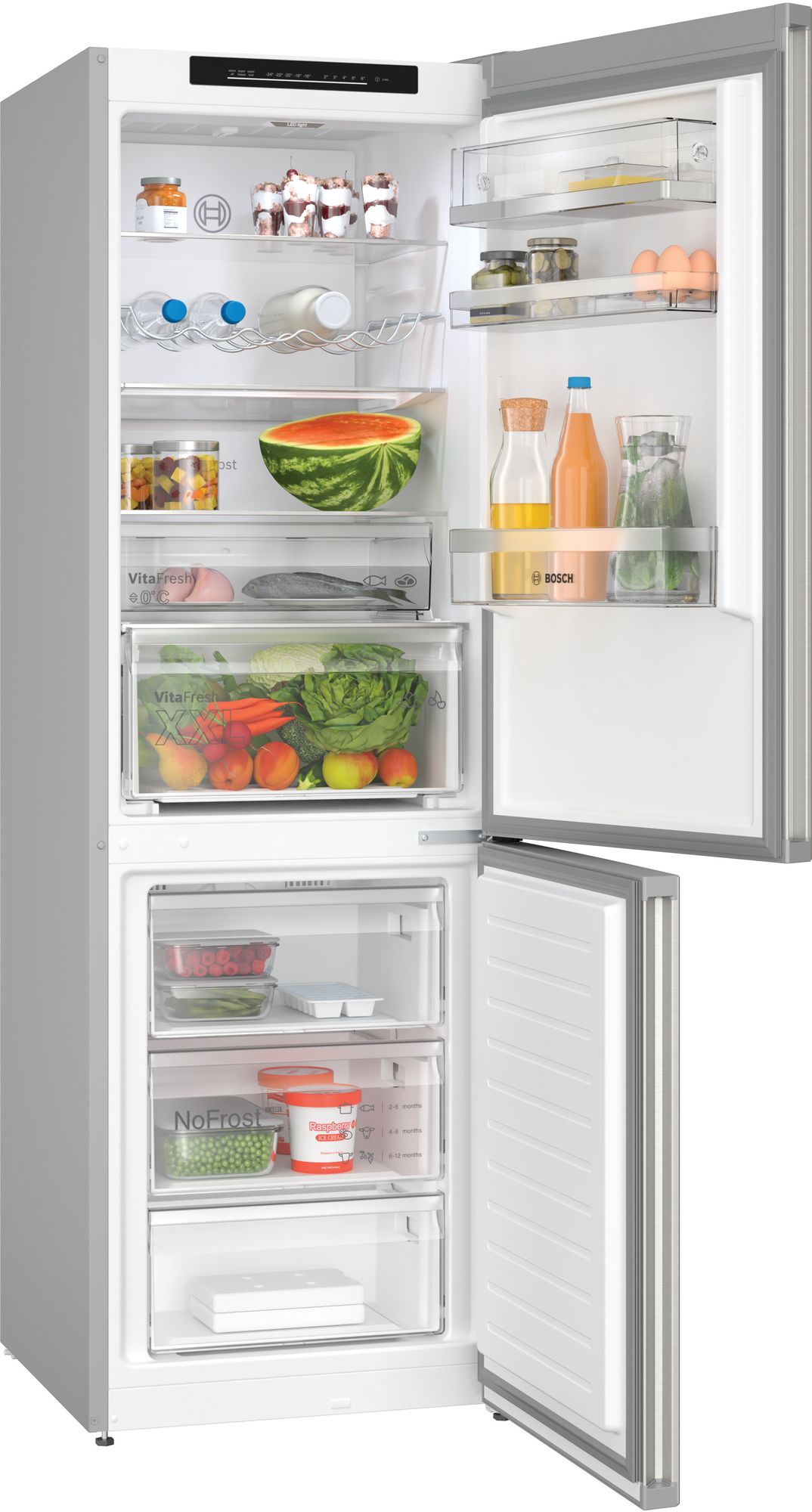 BOSCH KGN36EICF SERIE 4 vrijstaande koel-/vriescombinatie - 186cm