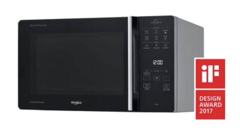 WHIRLPOOL WHMCP349SL vrijstaande microgolfoven - combi - 30cm WHIRLPOOL WHMCP349SL vrijstaande microgolfoven - combi - 30cm