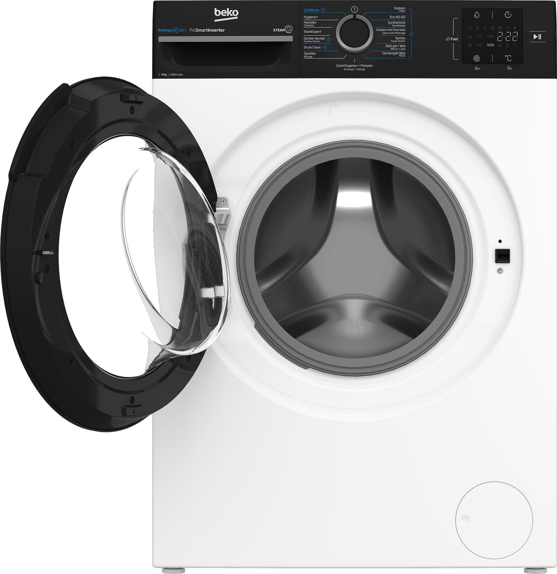 BEKO BM3WFT3941B wasmachine BEKO BM3WFT3941B wasmachine