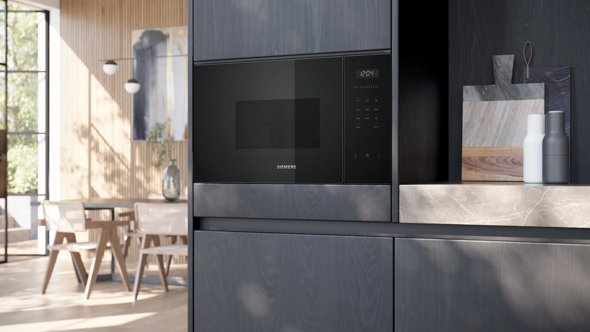 SIEMENS BF525LMB1 iQ500 microgolfoven - 38cm