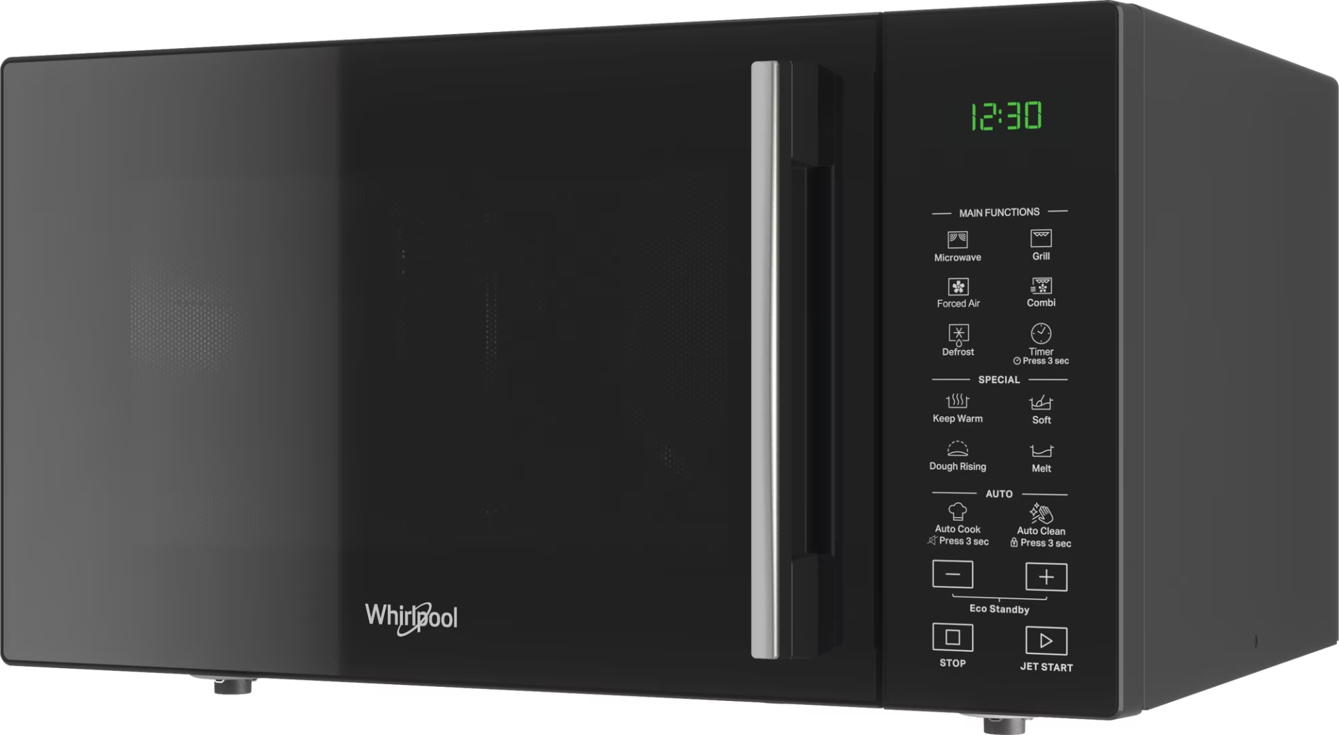 WHIRLPOOL MWP295B e combi - microgolfoven met grill