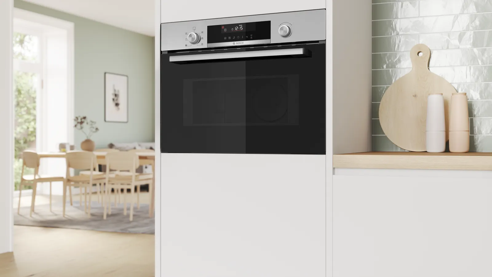 BOSCH CMA585GS1 SERIE 6 microgolfoven - combi - 45cm