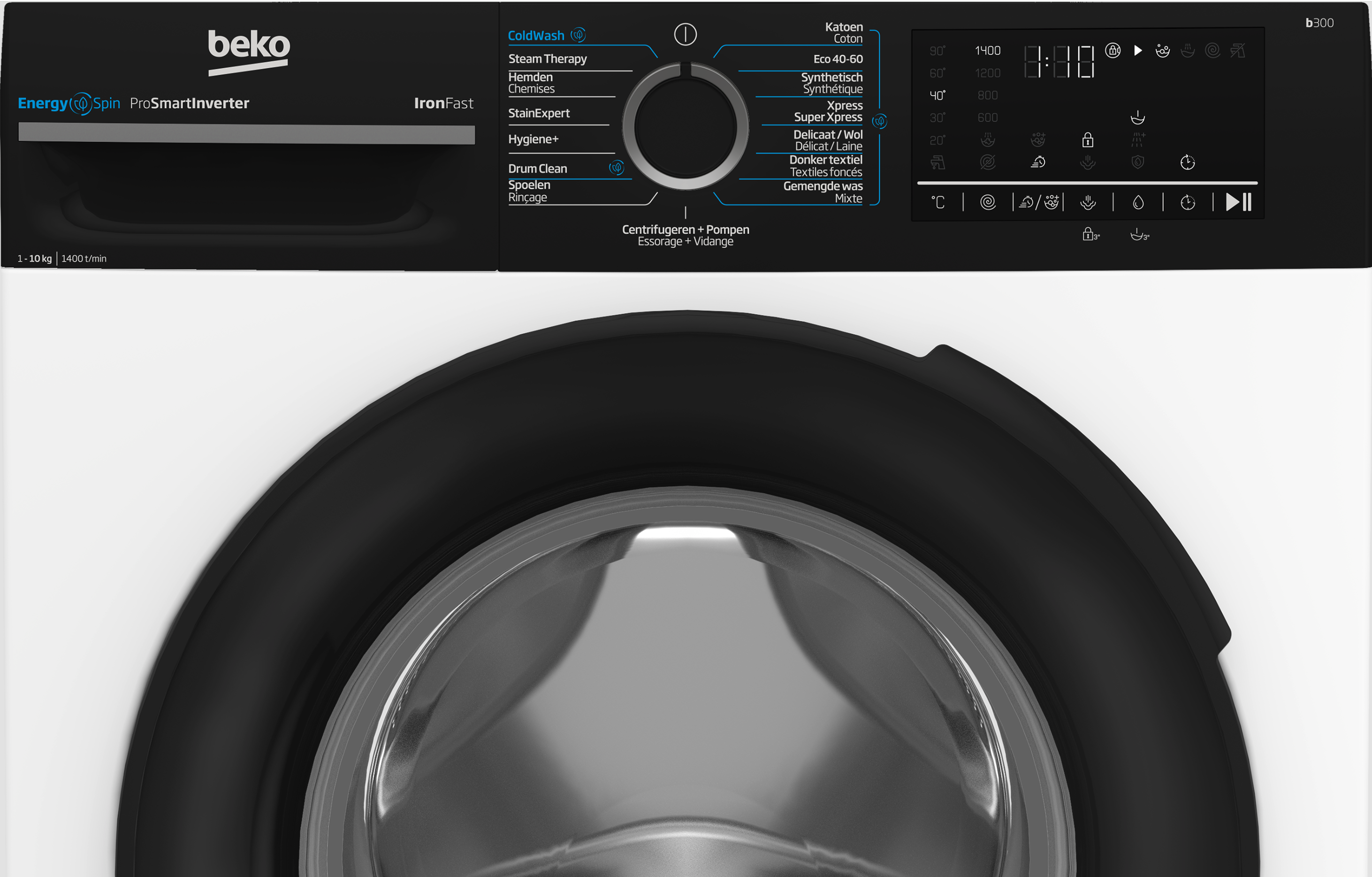 BEKO BM3WFU41041B wasmachine BEKO BM3WFU41041B wasmachine