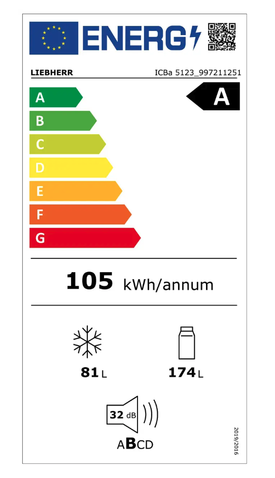 LIEBHERR ICBA512320 koel-/vriescombinatie - 177cm LIEBHERR ICBA512320 koel-/vriescombinatie - 177cm