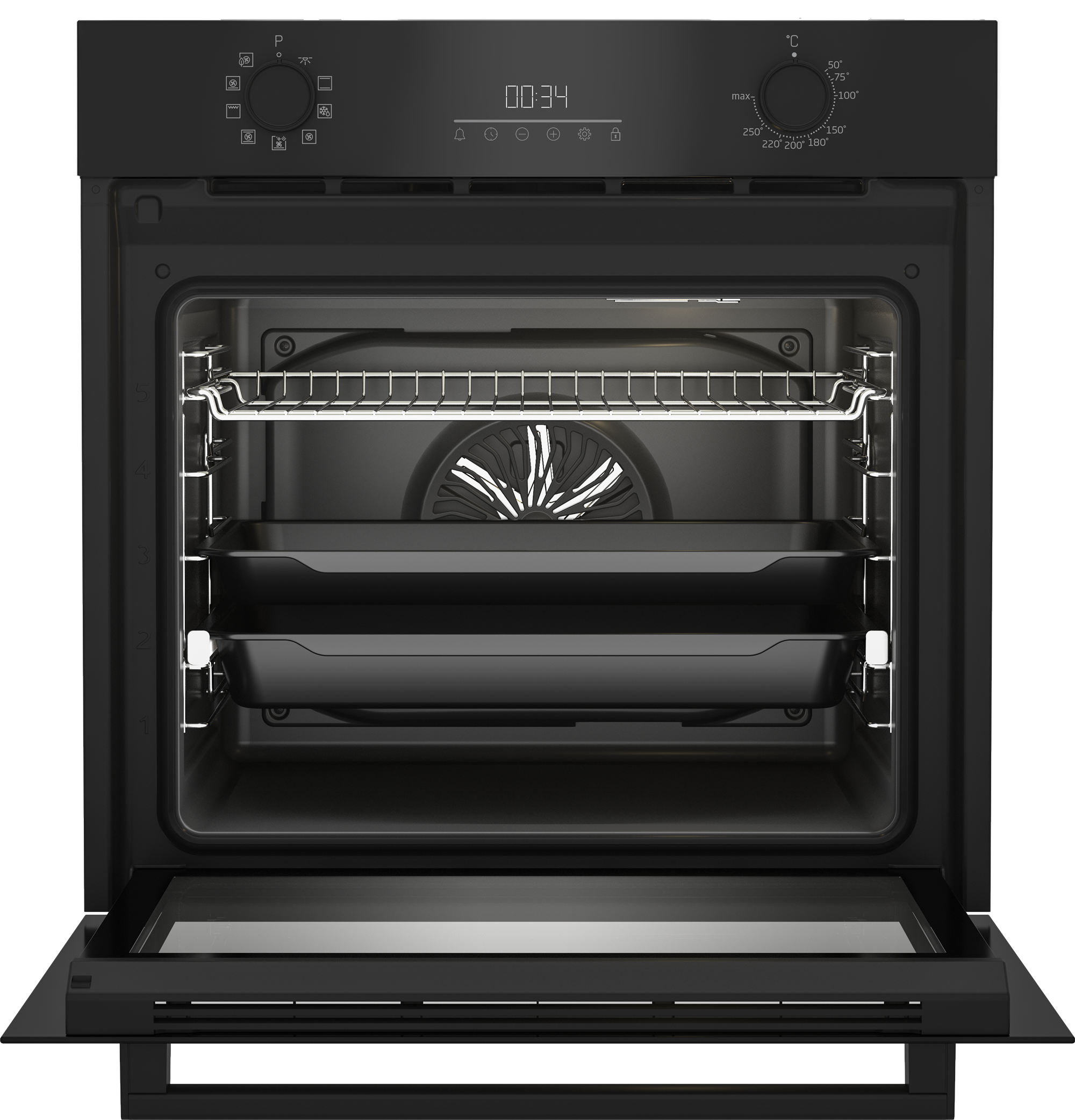 BEKO BBIM17300BSEA multifunctionele oven - 60cm BEKO BBIM17300BSEA multifunctionele oven - 60cm