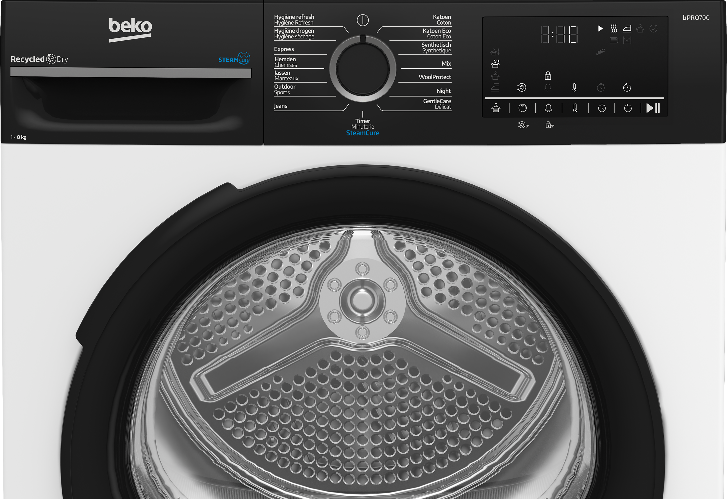 BEKO BM3T3824B droogkast - warmtepomp