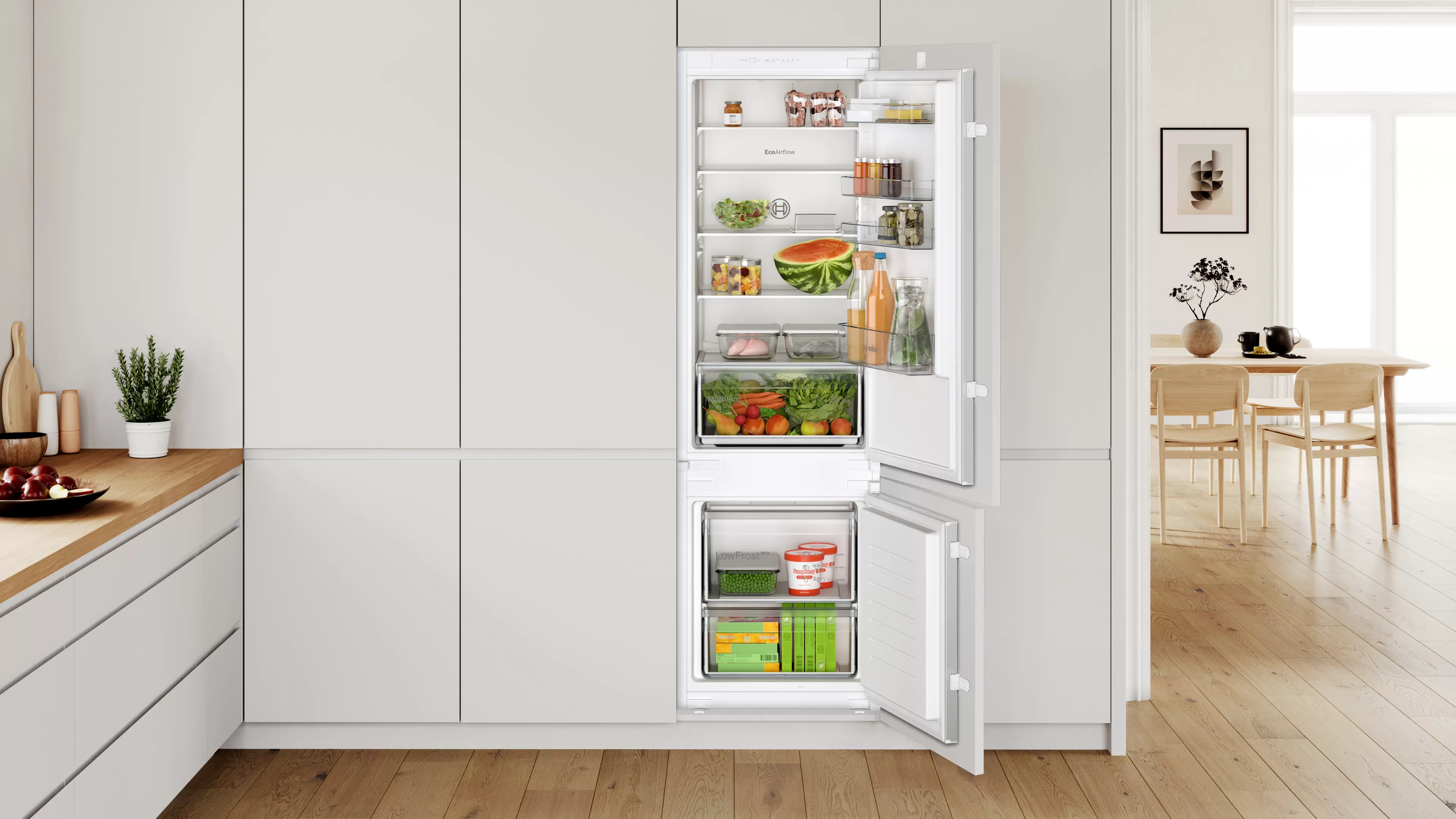 BOSCH KIV875SE0 SERIE 2 koel-/vriescombinatie - 178cm