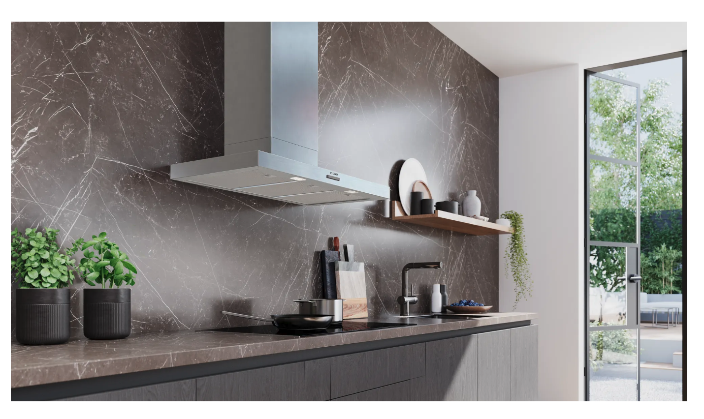 SIEMENS LC93BBC30 wandschouwdampkap - 90cm