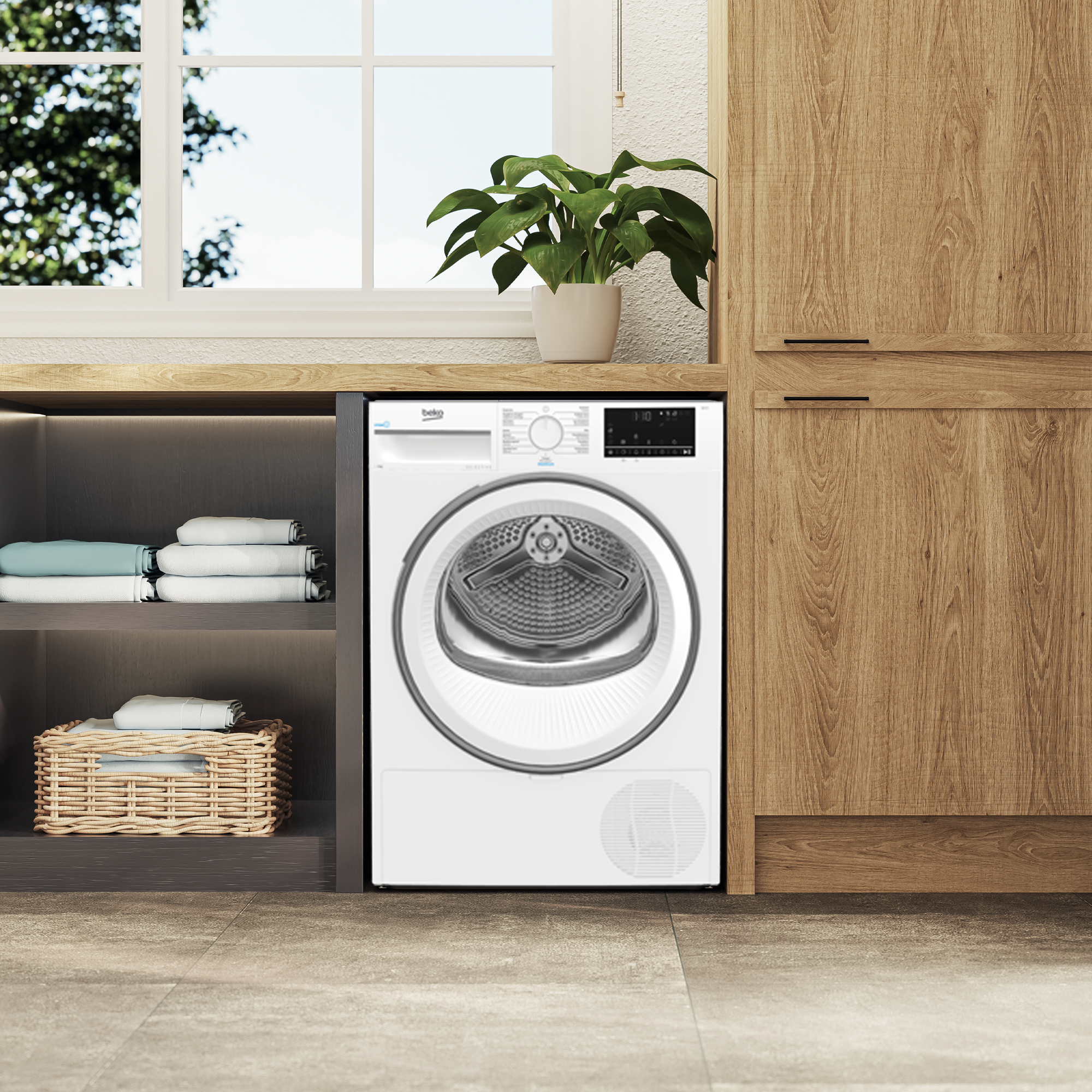 BEKO B3T6823W2 droogkast - warmtepomp