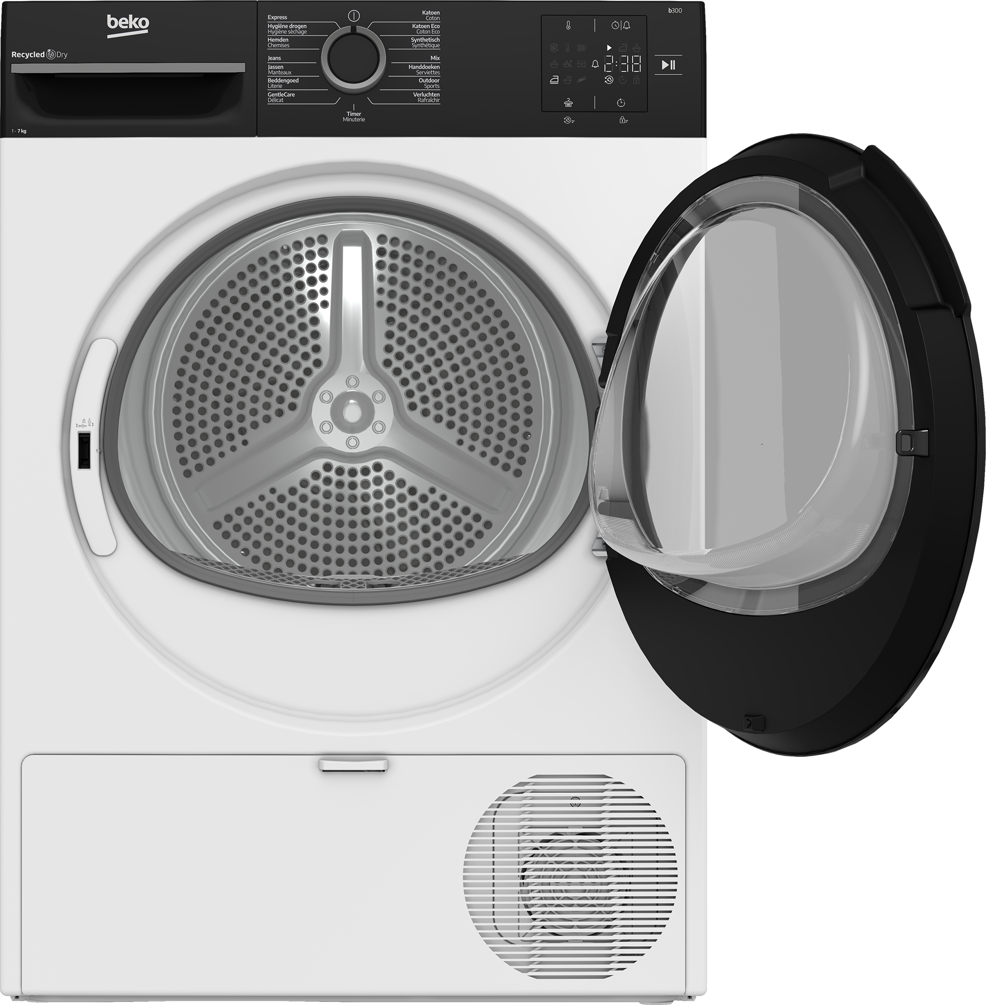 BEKO BM3T3722B droogkast - warmtepomp